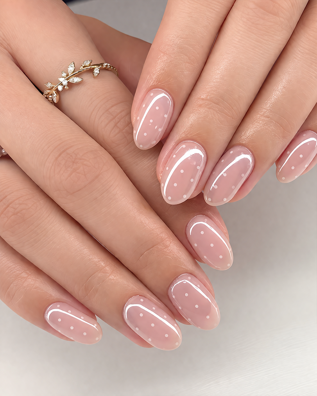 Tap gel nails at Plush Nail Bar