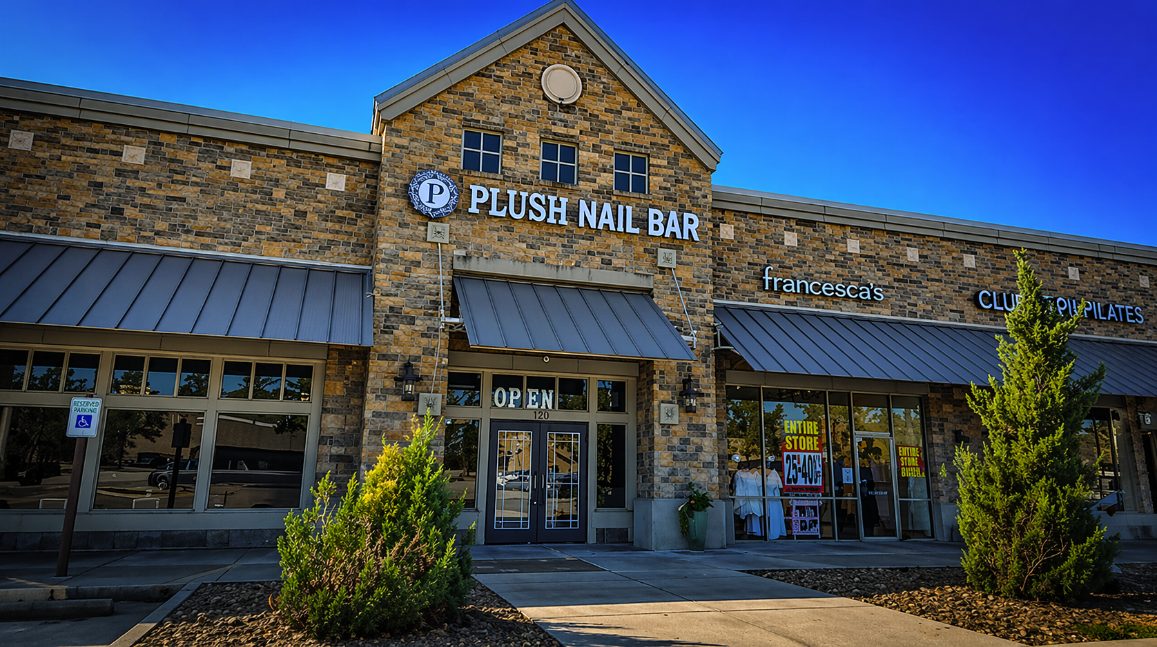 Professional nail services at Plush Nail Bar, a top-rated nail salon in Kingwood TX