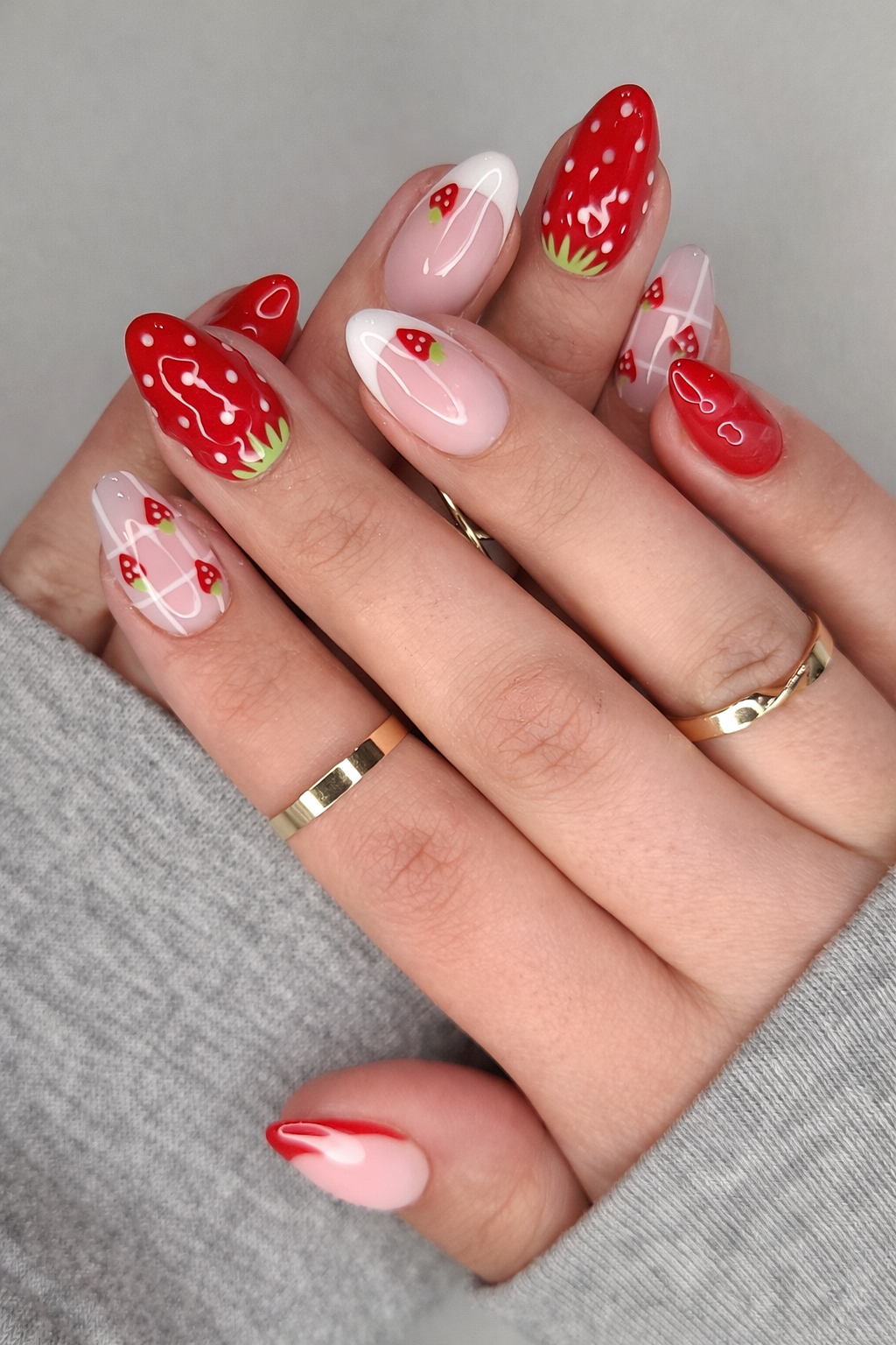 Fruit Inspired Nails Cute Viral