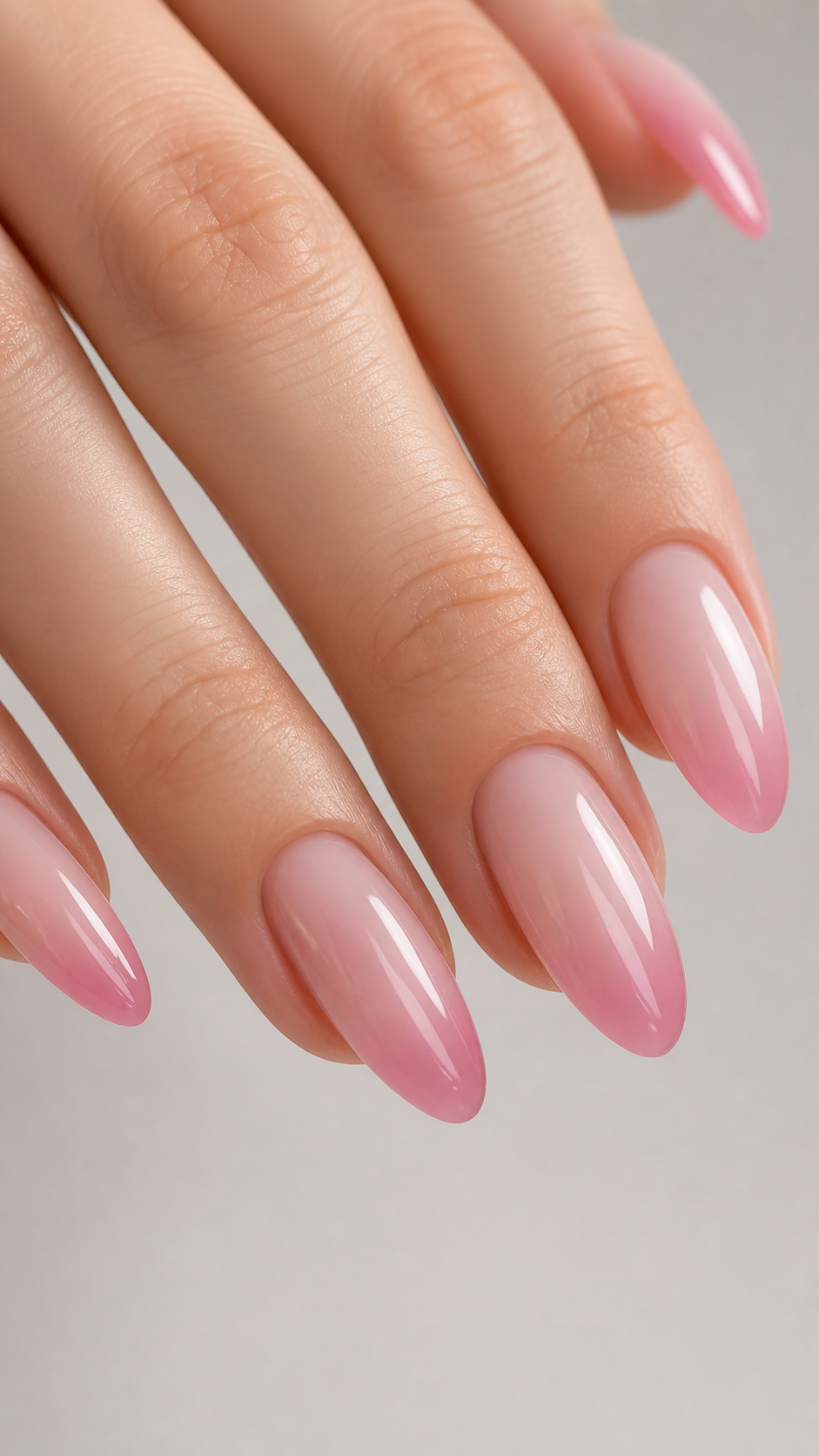 Chic & Simple Mother’s Day Nails Ideas for a Timeless Look | Plush Nail Bar 5 soft pink ombre Mother’s Day nails natural gradient effect